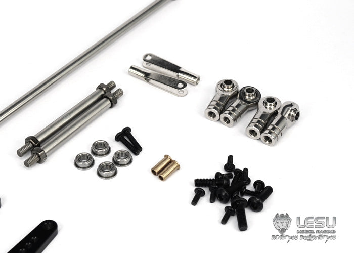 1/14 Mud tractor axle 8X8 linkage steering tie rod G-6020 RC remote control car model LESU