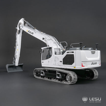 1/14 scale engineering remote-controlled hydraulic model CNC 7-way directional valve Aoue-945 long boom excavator BA-B0034