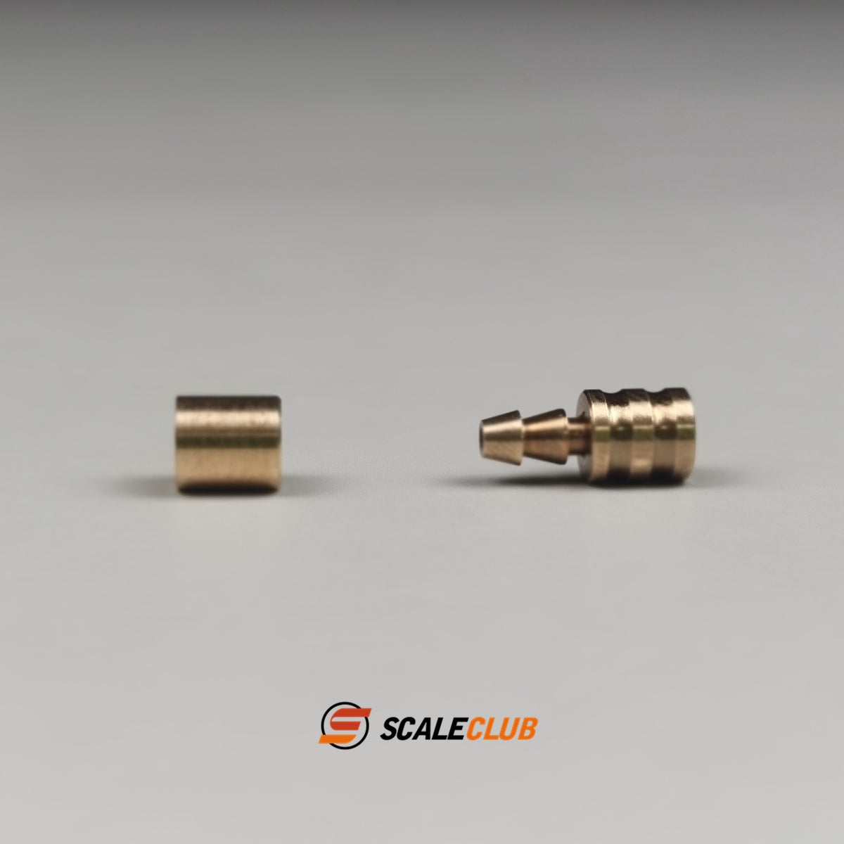 Scaleclub Model for Hydraulic oil nozzle 2.5mm copper tube welding to 3mm oil pipe RC engineering model toy parts