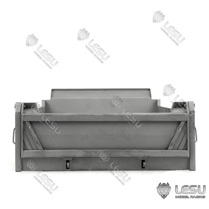 LESU 1/14 Tamiya Truck MAN TGS 4x4 Hydraulic Dump Truck Metal Truck Box