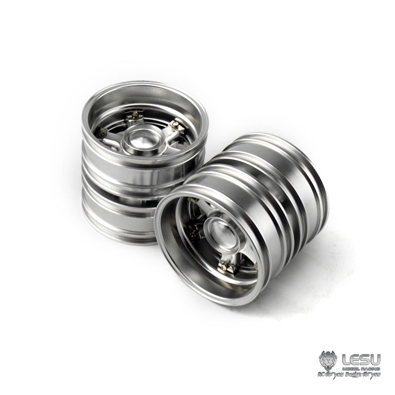 1/14 American truck special aluminum alloy wheel Tamiya tractor King Global Line Black Knight tractor modification