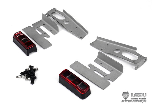 1/14 engineering truck toy taillight S-1248 3348 Tamiya mud flatbed truck DIY modified LESU