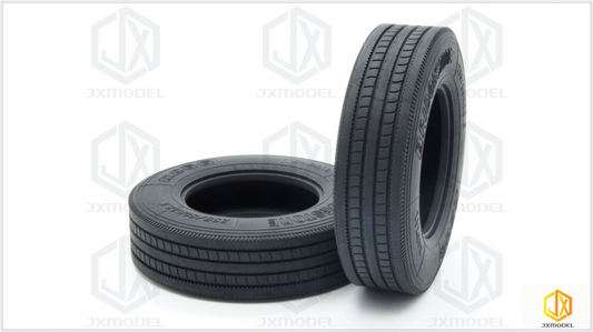 Narrow tire-JXmodel-79mm diameter Tamiya truck 1:14 construction machinery like real rubber