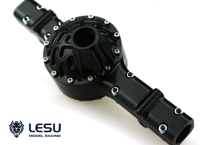 1/14 tractor metal rear axle shell Tamiya original axle modified CNC axle shell accessories car model LESU