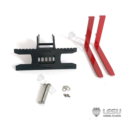 LESU 1/14 Engineering Machinery Model Excavator ET35 Modified Quick Change Fork Attachment