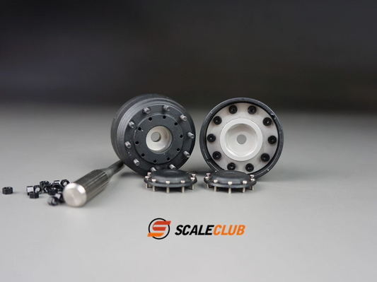 Scaleclub Tamiya 1/14 Simulation Front Hub Connector