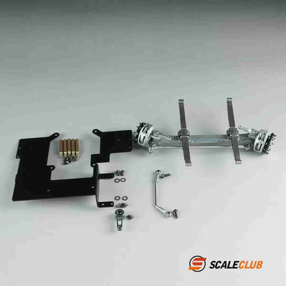 scaleclub 1/14 Tamiya tractor truck dump truck metal non-powered tilt front axle brake caliper