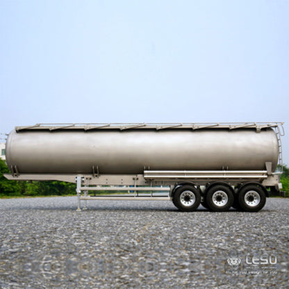 LESU 1/14 Tamiya tractor truck universal oil tank semi-trailer 20 feet 40 feet trailer