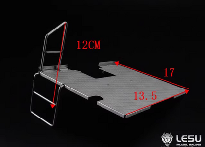 1/14 truck Tamiya tractor pedal decoration truck model toy 700 double axle modified model