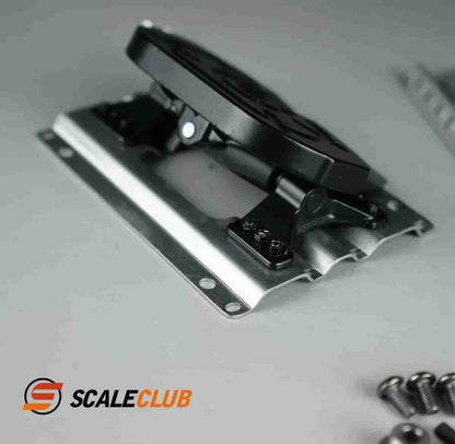 scaleclub Tamiya 1:14 tractor truck heavy tractor metal cross grinding disc base