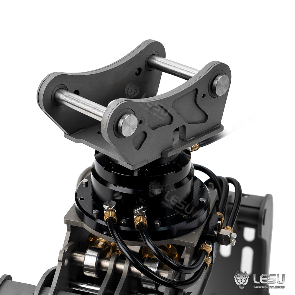 LESU 1/14 Engineering Machinery Model Excavator ET35 Modified Quick-Change Hydraulic Mechanical Claw Attachment