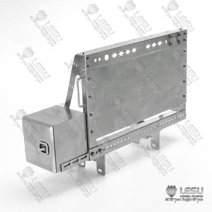 1/14 Truck TGX Simulation Toolbox Line Baffle Pedal Decoration Assembly Tamiya Tractor DIY Modification