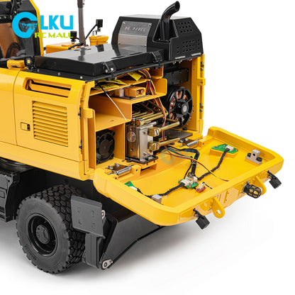 DKMODEL 1/12 PW180 Wheeled RC Hydraulic Excavator