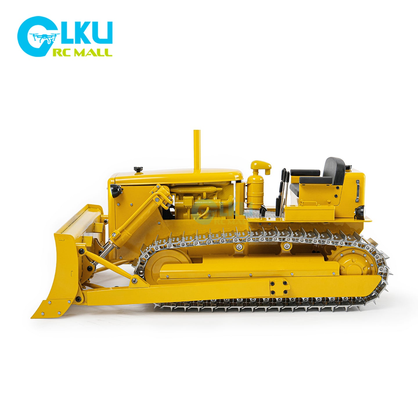 MD Model 1/14 D7 Bulldozer, Alloy Bulldozer Model, Simulation Engineering Vehicle, Bulldozer