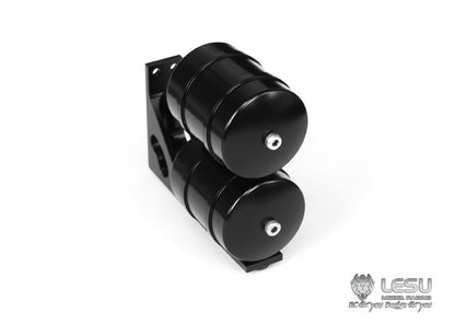 LESU G-6013-B 1/14 truck model metal air filter double gas tank Tamiya mud tractor truck model upgrade modification accessories