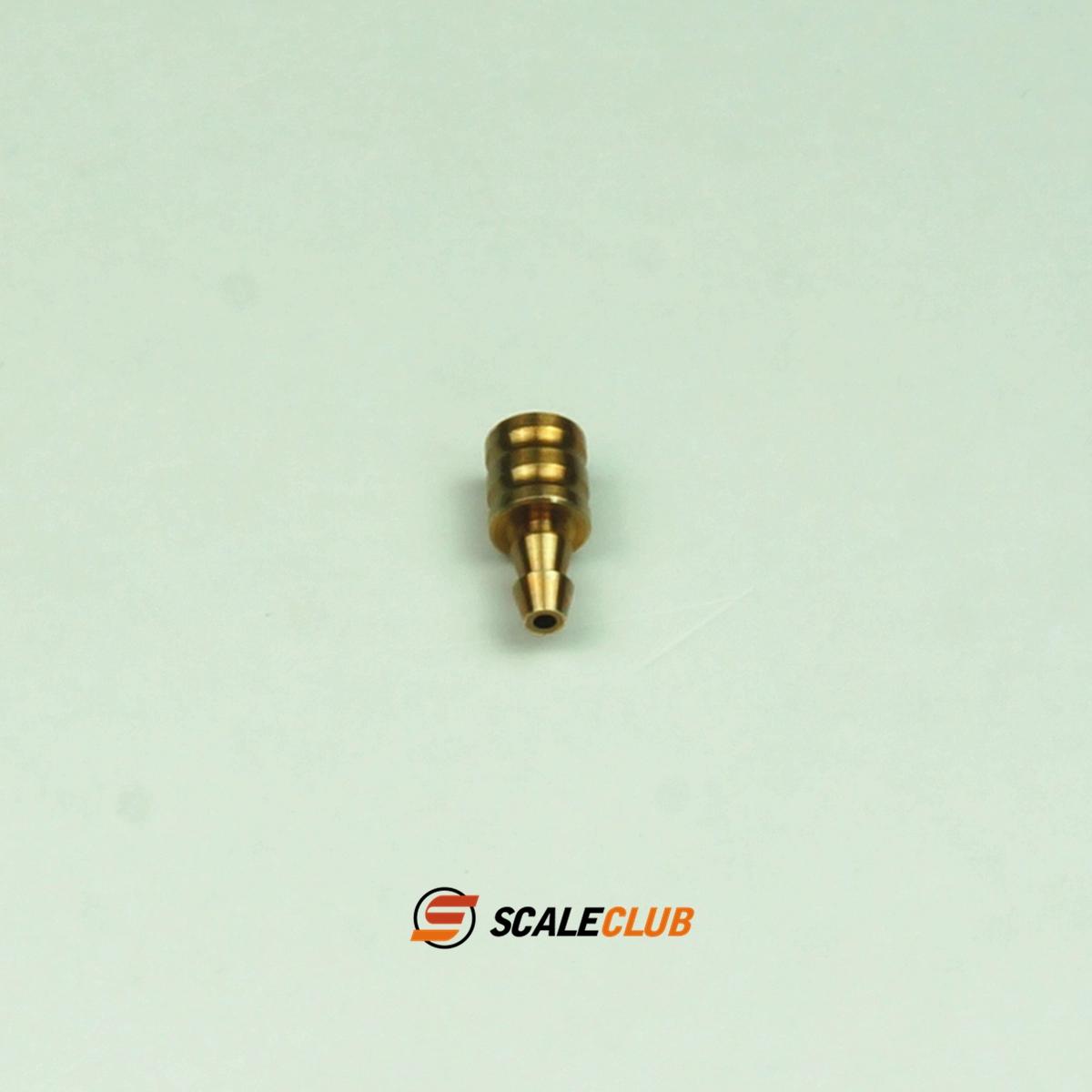 Scaleclub Model for Hydraulic oil nozzle 2.5mm copper tube welding to 3mm oil pipe RC engineering model toy parts