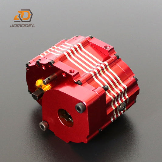 JDMODELJDM-72 1:64 reduction ratio 1:14 tractor two-speed planetary gearbox dump mud climbing gearbox