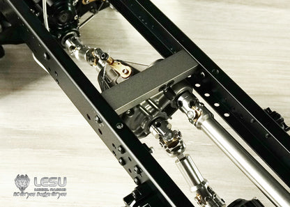 LESU 1/14 Tamiya tractor truck dump truck model central differential time-sharing all-wheel drive transfer case F-5020