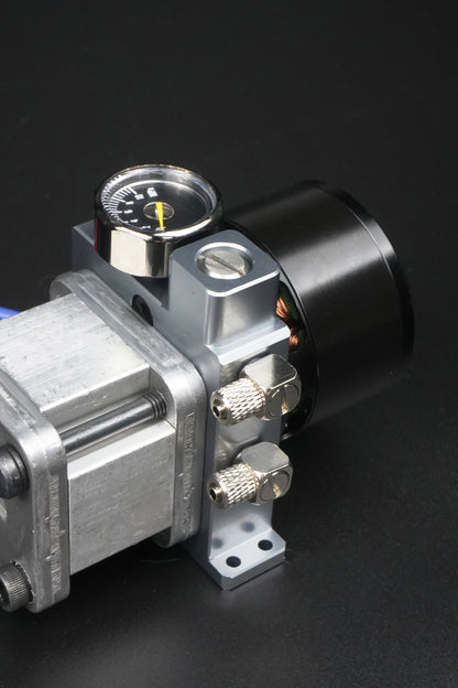 CUT Italian 4020 oil pump model hydraulic pump oil pump comes with pressure regulator and pressure gauge