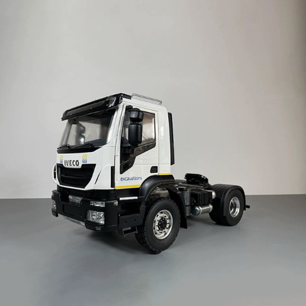 MD Model 1/14 Simulation Model Metal Chassis Tamiya Iveco Truck 4x2 Tractor Truck