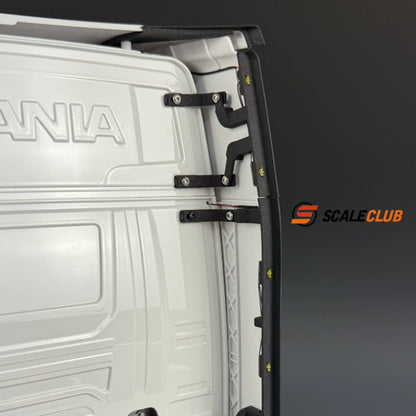 SCALECLUB 1/14 Scania 770S Upgraded Euro Truck Rear Spoiler with Lights Small Spoiler Lights