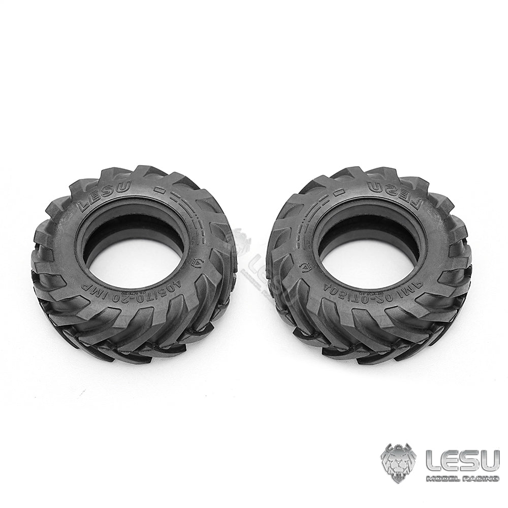 1/14 6MDX dump truck MCL8 loader AT1050 forklift tire wheel accessories set