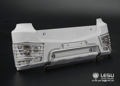 LESU 1/14 Truck Metal Chin Bumper AROCS 3363 3348 Mud Truck Shell RC Accessories