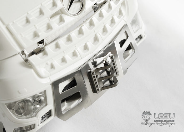 LESU G-6130 1/14 truck mud bumper suitable for Tamiya Engineering 3348 3363 front hook upgrade modification accessories or DIY