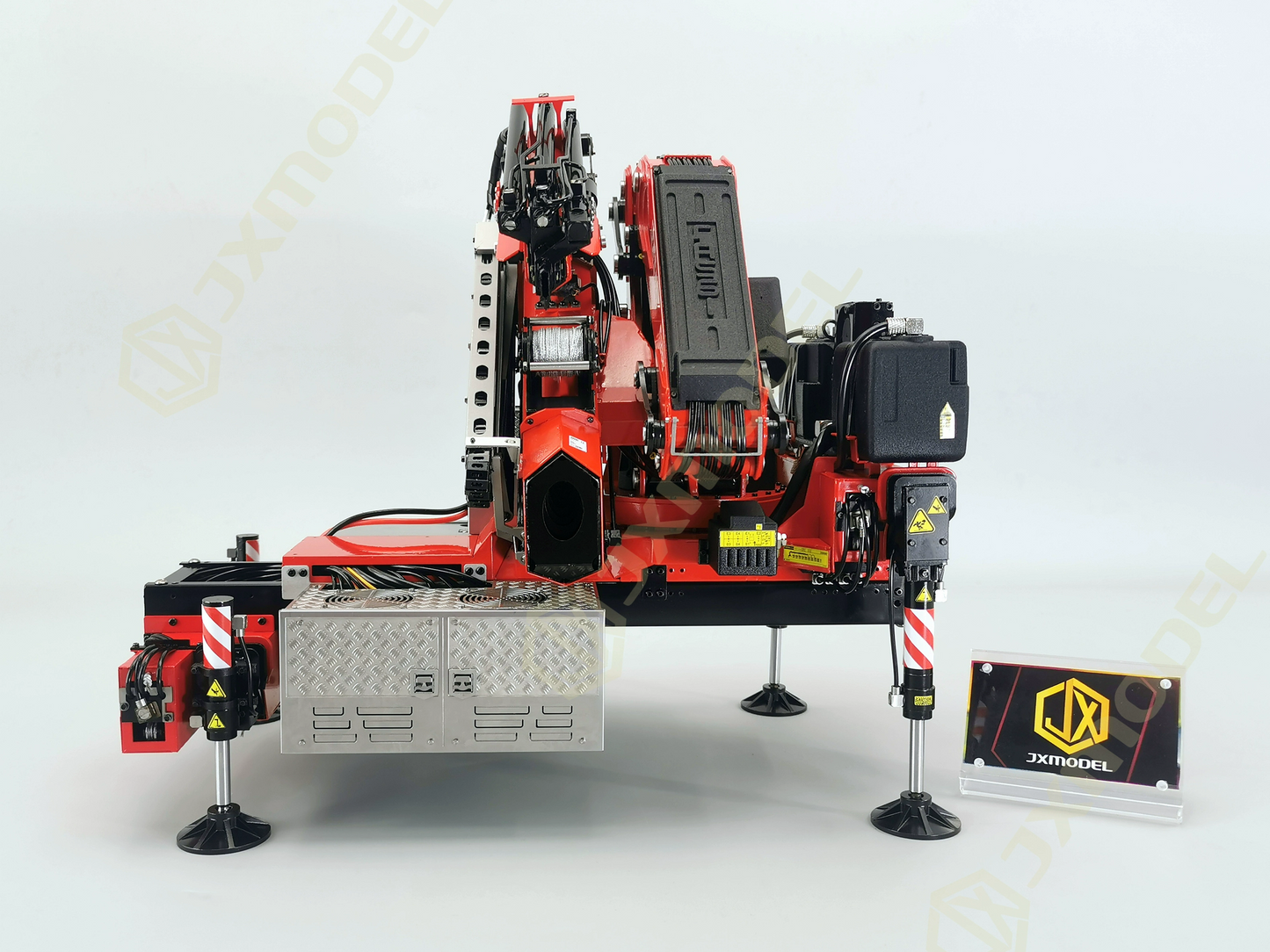 F1650 Truck Mounted Crane - JXmodel Truck Remote Control Tractor Truck Hydraulic Engineering Machinery Top