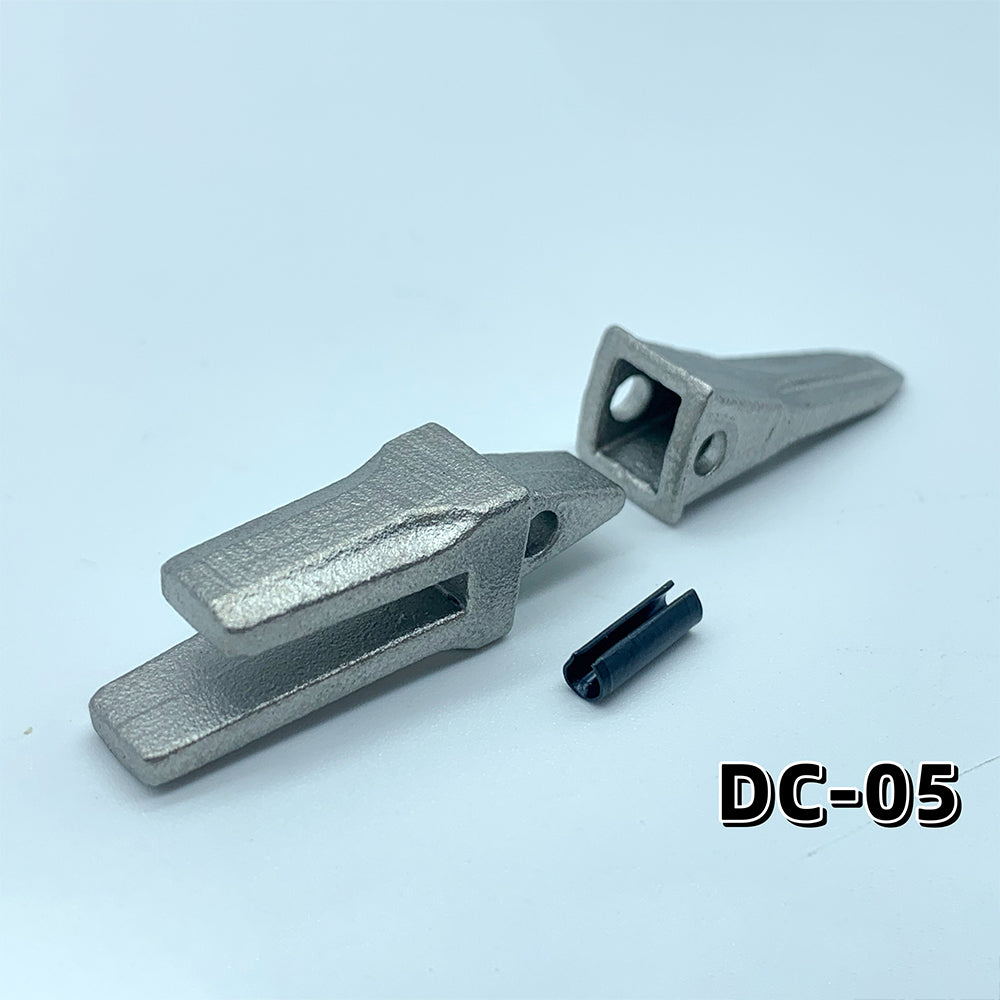 CUT Model 1/14 Excavator Model Welded Bucket Teeth Split Simulation Bucket Teeth Stainless Steel Bucket Teeth