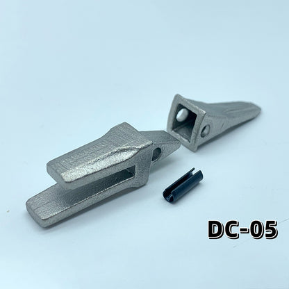 CUT Model 1/14 Excavator Model Welded Bucket Teeth Split Simulation Bucket Teeth Stainless Steel Bucket Teeth