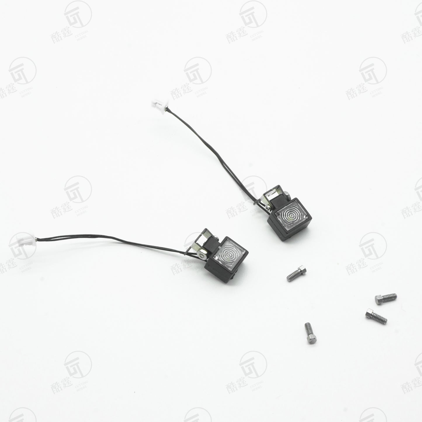 CUT 914 upgrade parts mini high-fidelity model counterweight cab rear spotlight