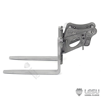 LESU 1/14 simulation hydraulic excavator PC360, wheel excavator, small short tail modified quick change fork attachment