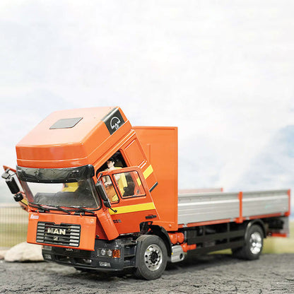 JXmodel 1/14 Tamiya MAN F2000 Cab with Aluminum Alloy Opening Doors and Front Panel 4X2 Truck RTR Version