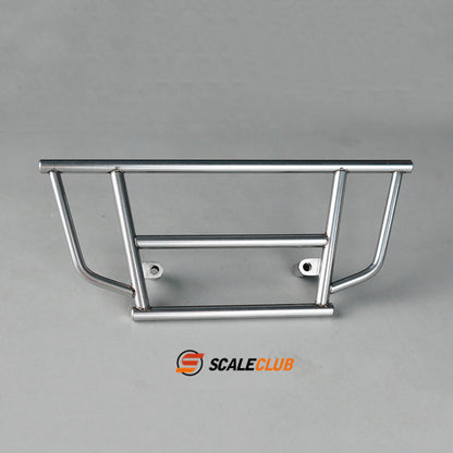 Scaleclub Model for Tamiya LESU 1/14 RC Truck Model Toy Metal Front Bumper with Light Upgrade Parts or DIY Modified Parts