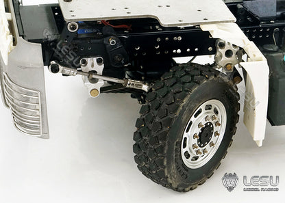 1/14 truck mud head LESU6X4,6X6 beam installation steering servo set Tamiya tractor modified LESU