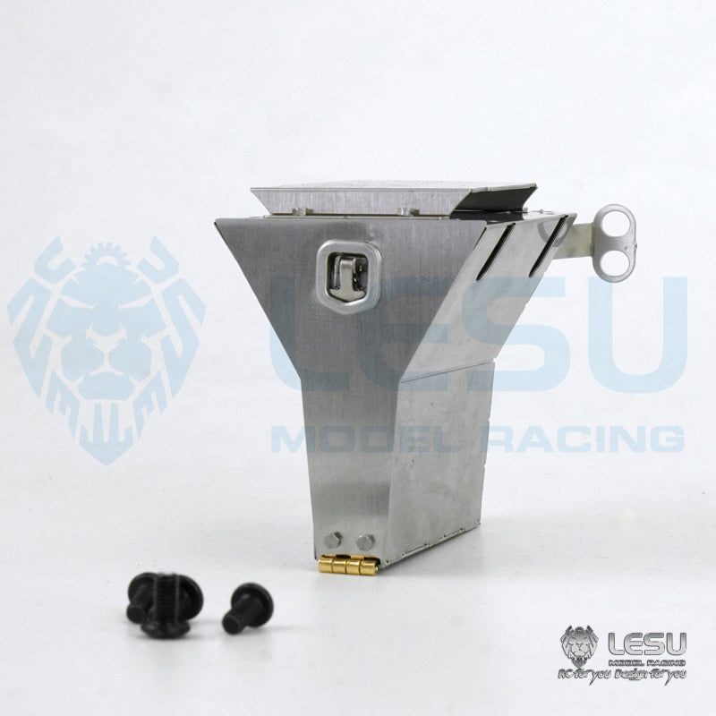 1/14 Truck Model Toy Fender Tool Box Openable G-6235 Universal Tamiya Accessories LESU