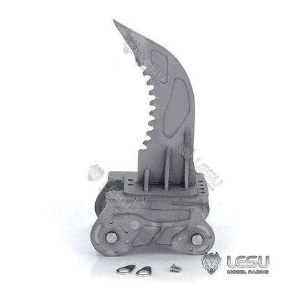 LESU 1/14 Engineering Hydraulic Excavator CAT 374F Modified Quick Release Straight Blade Ripper Attachment