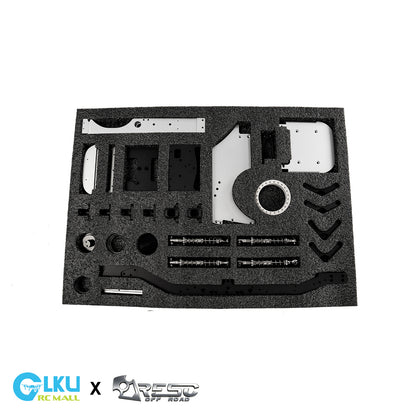 Aresc TG-1 Rock Crawler MK1330 Vintage Tractor 1/10 Scale Full Metal CNC Precision Machined