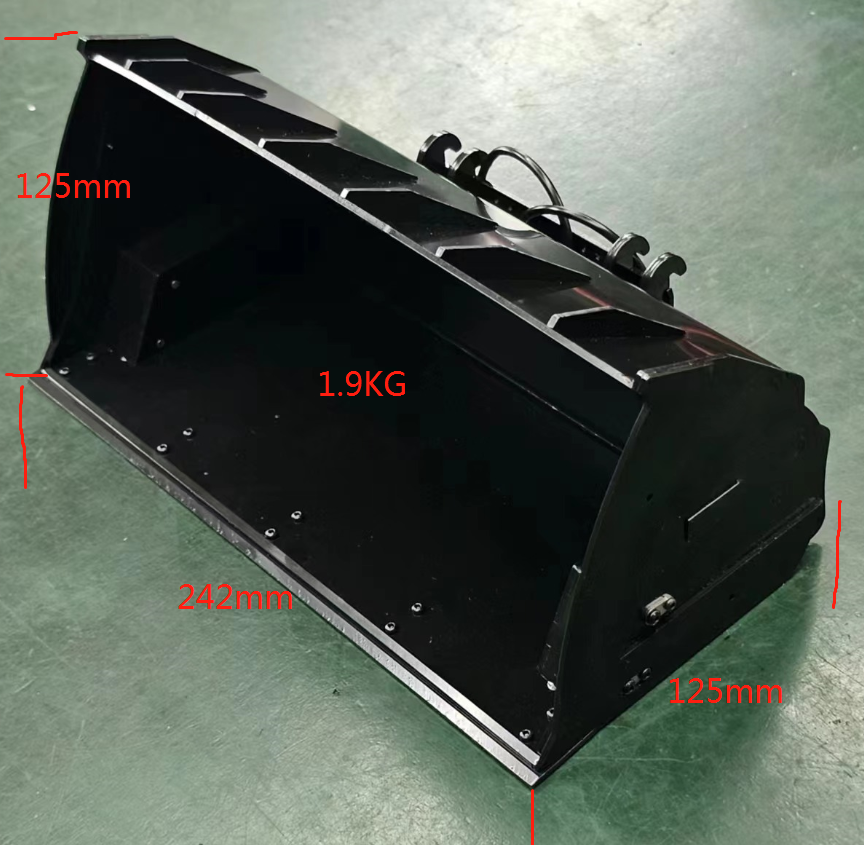 MTRC Hydraulic front dump bucket for loader models