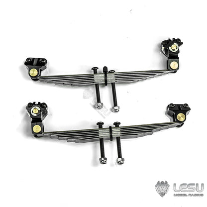 1/14 truck Tamiya tractor X-8011 simulation straight steel plate power bridge front suspension mud head DIY model LESU