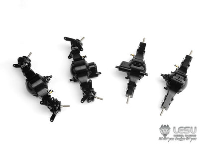 1/14 truck Tamiya tractor axle Q911 series differential lock mud axle model LESU
