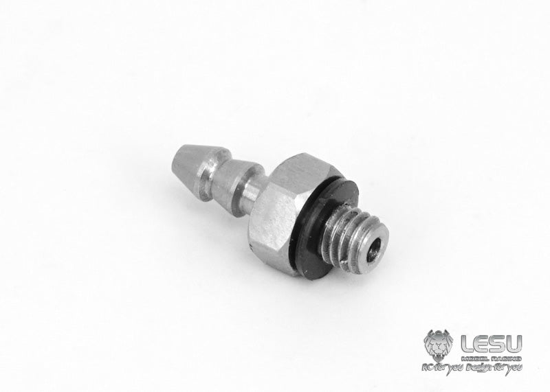 Hydraulic model modified stainless steel precision elbow straight oil nozzle M3-3 nylon oil pipe 3*2MM installation