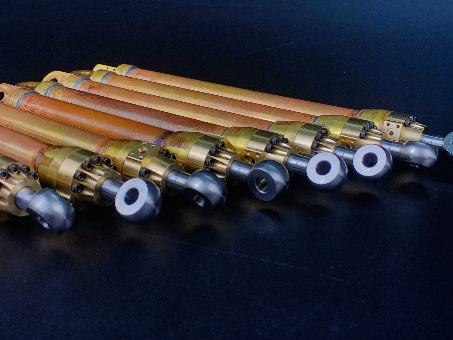 CUT-FLYG Excavator Micro Hydraulic Flange Cylinder High Strength High Simulation