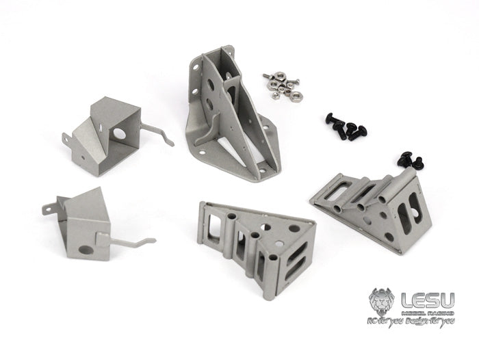 1/14 truck spare tire rack wheel anti-slip set G-6152 Tamiya mud head DIY tractor model LESU