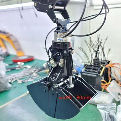 MTRC 1:14 Hydraulic Excavator Model Grab Bucket