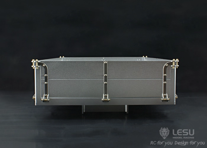 LESU1/14 Tamiya heavy tractor 8*8 remote control car model modified 280MM cargo box LS-20160303