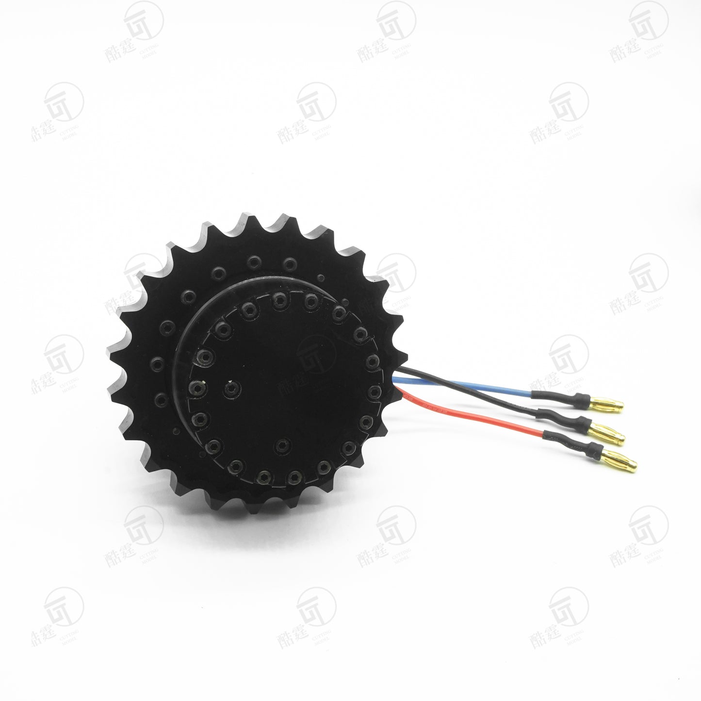 CUT-QD-10 excavator model simulation brushless drive wheel robot brushless walking wheel set of two