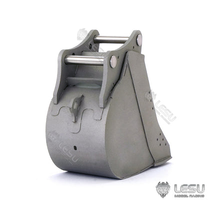 LESU 1/14 simulation hydraulic excavator PC360, wheel excavator, small short tail modified quick-release narrow bucket attachment