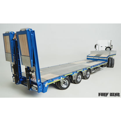 Nooxion 1/14 Truck Model OSDS 48-03 Series Engineering 3-Axle Trailer